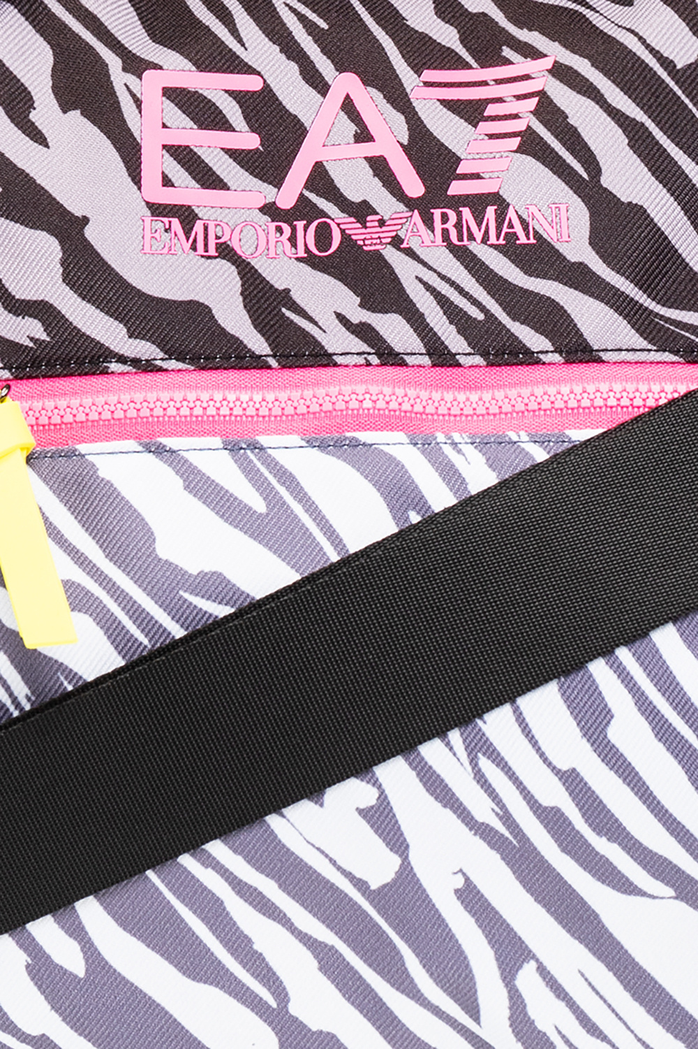 TARIN Black Holdall bag with logo EA7 Emporio Armani